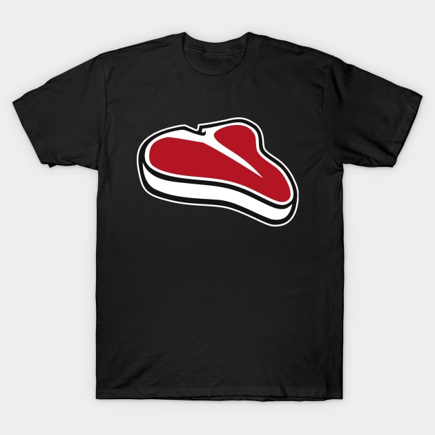 Steak T-Shirt by Designzz